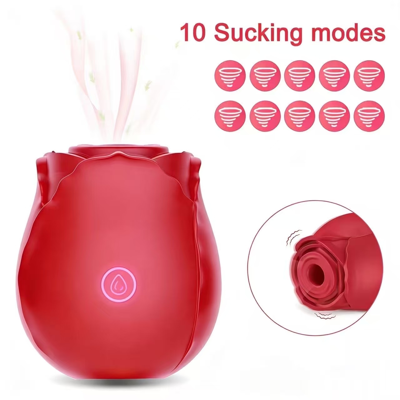 Rose Sucking Vibrator - Image 2